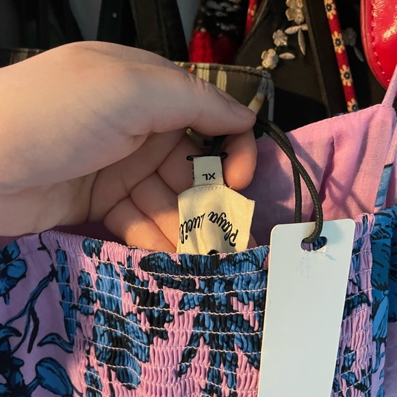 NWT Women’s Playa Lucila Square Neck Maxi Dress Size XL - Picture 4 of 4